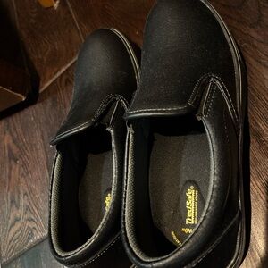 Black Slip-On Shoes